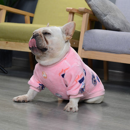 Buy Stylish French Plush Pet Pajamas – Warm Sleepwear