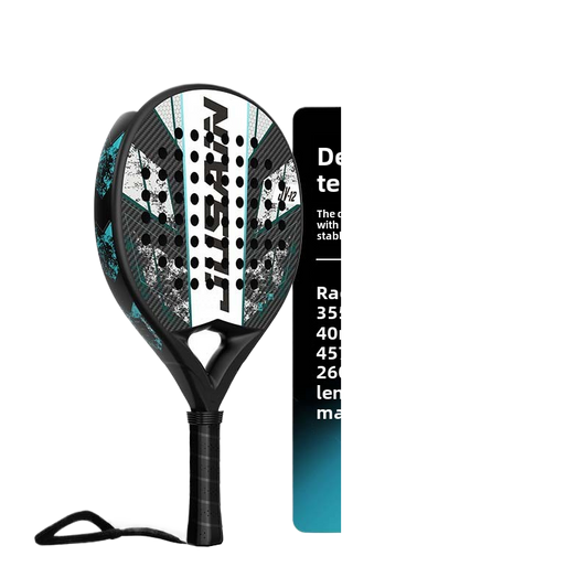 Carbon Fiber Padel Tennis Racket for Training and Matches