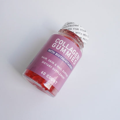 Collagen Gummies for Glowing Skin, Hair & Nail Health
