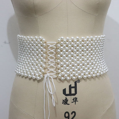 Classic Handmade Beaded Waist Cincher – Commuter Elastic