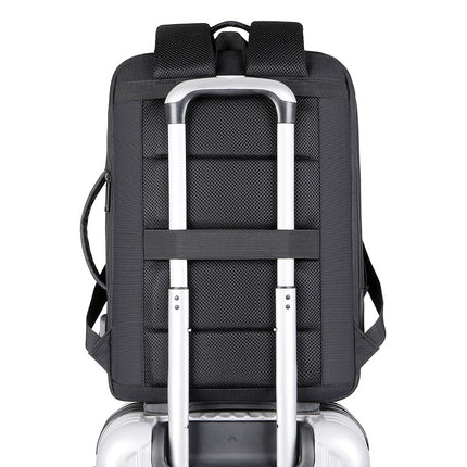Buy Multi-functional Black Breathable Laptop Backpack Smart Carry