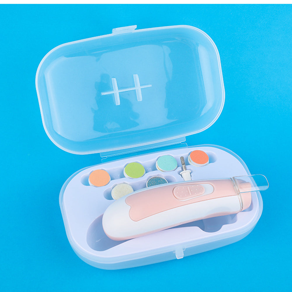 Newborn Electric Nail Clipper Anti-Pinch Baby Nail Care Set