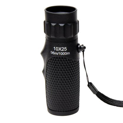 10x25 Monocular Telescope for Low Light Outdoor View