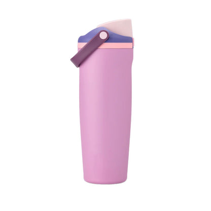 Stainless Steel Insulated Cup with Straw and Handle