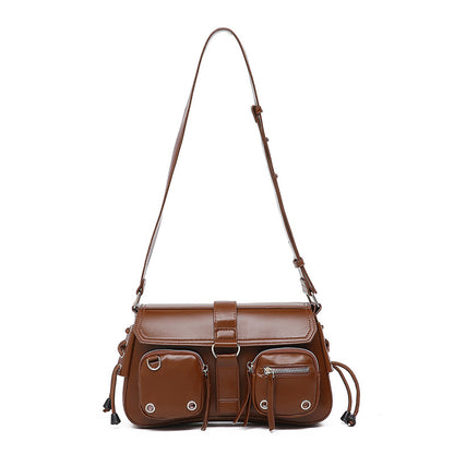 Textured Underarm Baguette Bag for Trendy Chic Style US