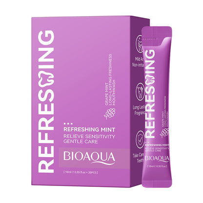 Bioaoua Fresh Mouthwash Portable Oral Rinse for Everyday Care