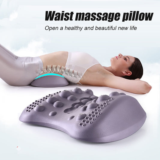 Lumbar Support Pillow for Lower Back Pain Relief Massager