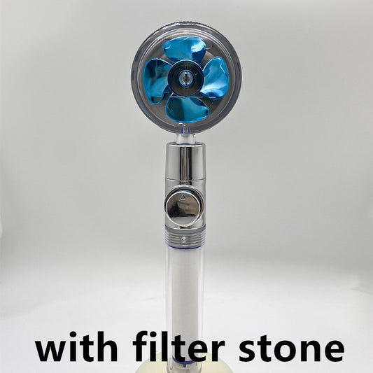 Buy Shower Head Water Saving – 360° Rotating ABS Rain Nozzle