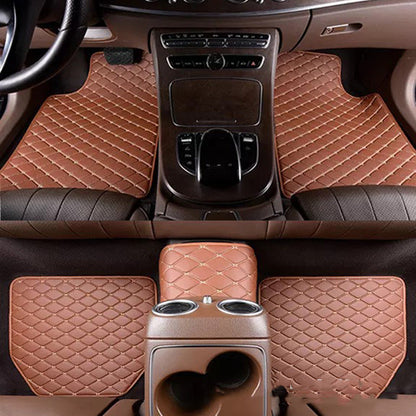Universal Right Rudder Leather Quilted Full Surround Pad