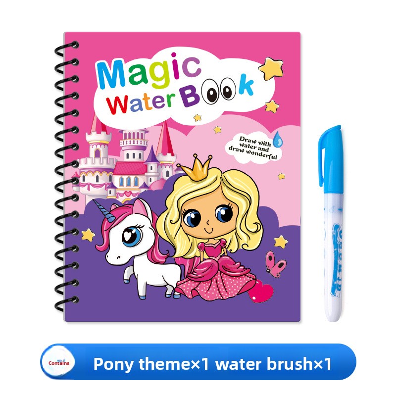 Reusable Water Drawing Book for Kids Creative Fun and Play