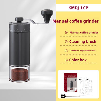 Manual Coffee Grinder with Hand Crank for Home and Travel