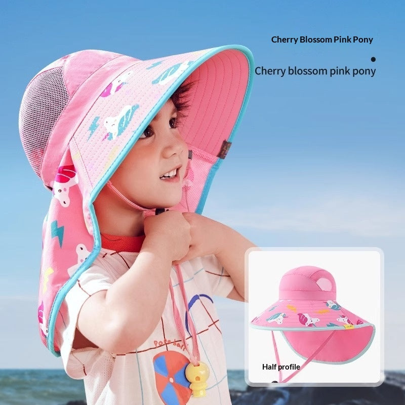 Buy Summer Beach Hat – Wide Eaves Sun Protection Cap