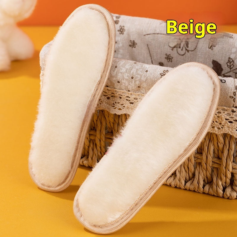 Children's Warm Fleece Lined Winter Insoles Soft Support