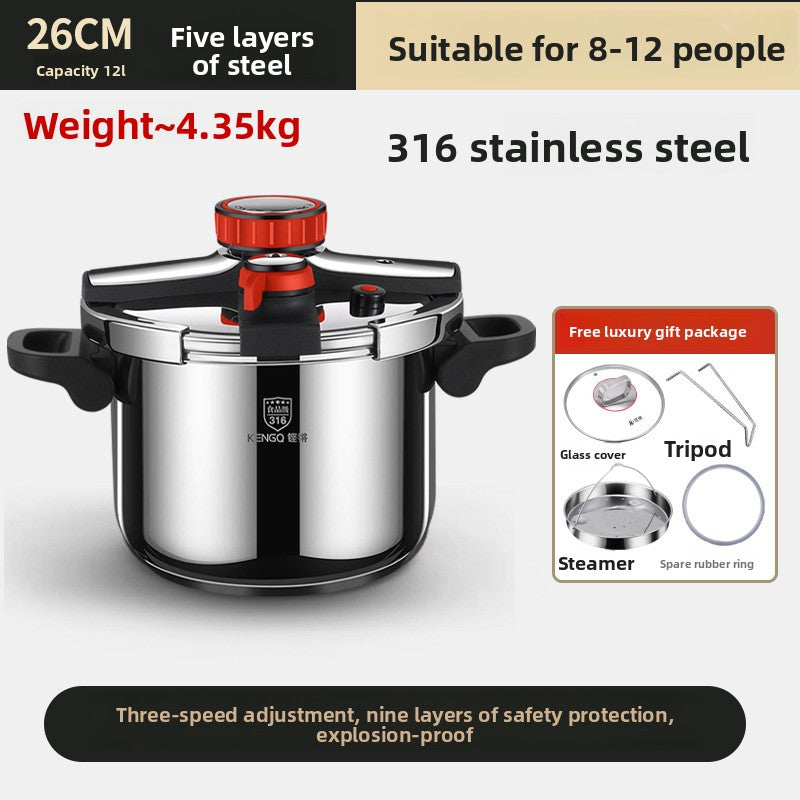 Pressure Cooker for Quick and Easy Healthy Meal Preparation