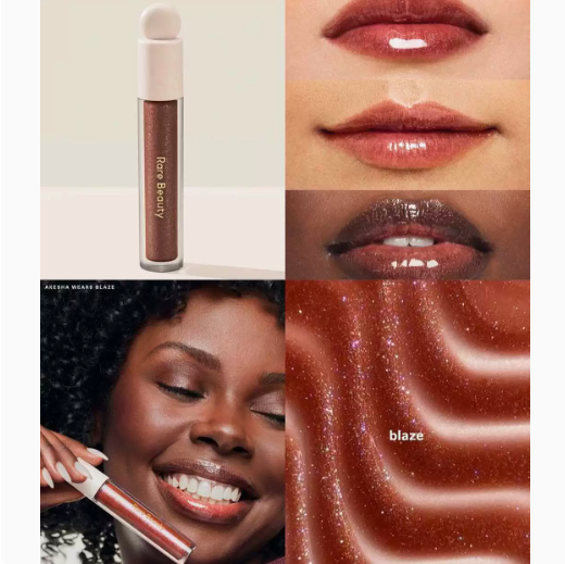 Rare Beauty Positive Light Lip Gloss with Sparkling Shimmer