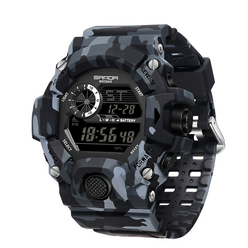 Multi-functional Camouflage Series Outdoor Sports Watch for Men global swanky2