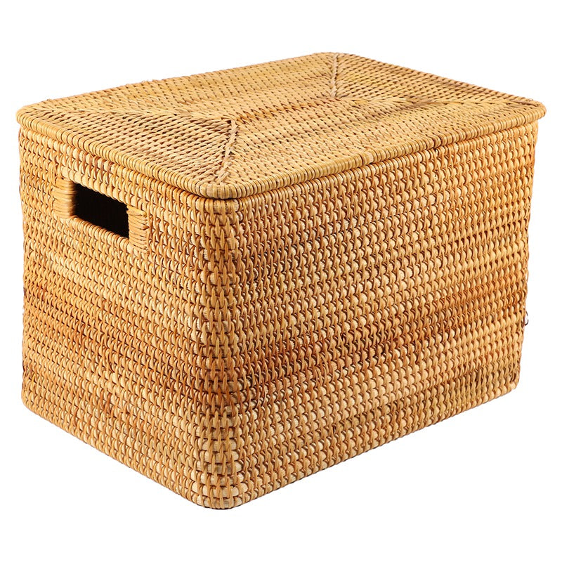Handmade Vietnamese Rattan Storage Baskets Stylish & Durable