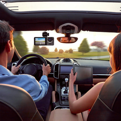 3 Channel Car Dash Cam with G Sensor and Motion Detection
