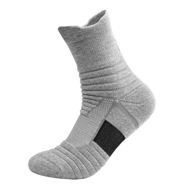 Terry Cushioned Basketball Sports Socks for Game Day Wear