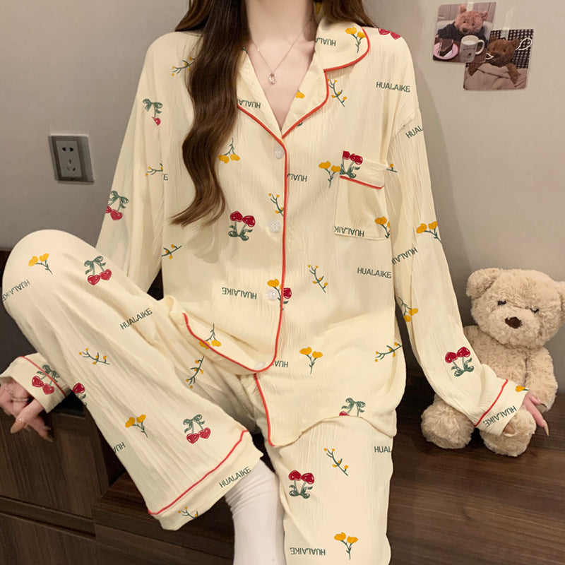 Buy High-Value Korean-Style Wrinkled Fabric Women’s Suit Set