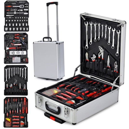 Buy 799pcs Aluminum Trolley Tool Set Silver with Case Best Deal