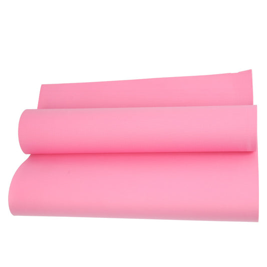 Blue and yellow EVA yoga mat