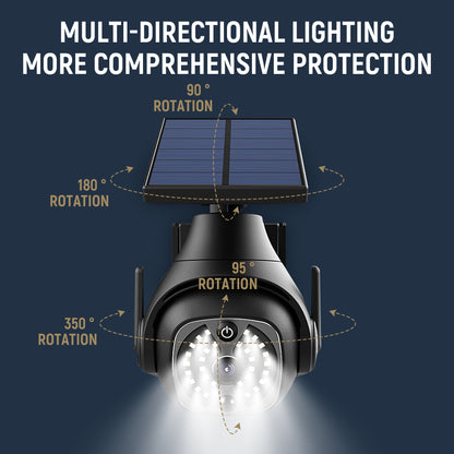 Solar Courtyard Lights – Human Sensing & Outdoor Waterproof