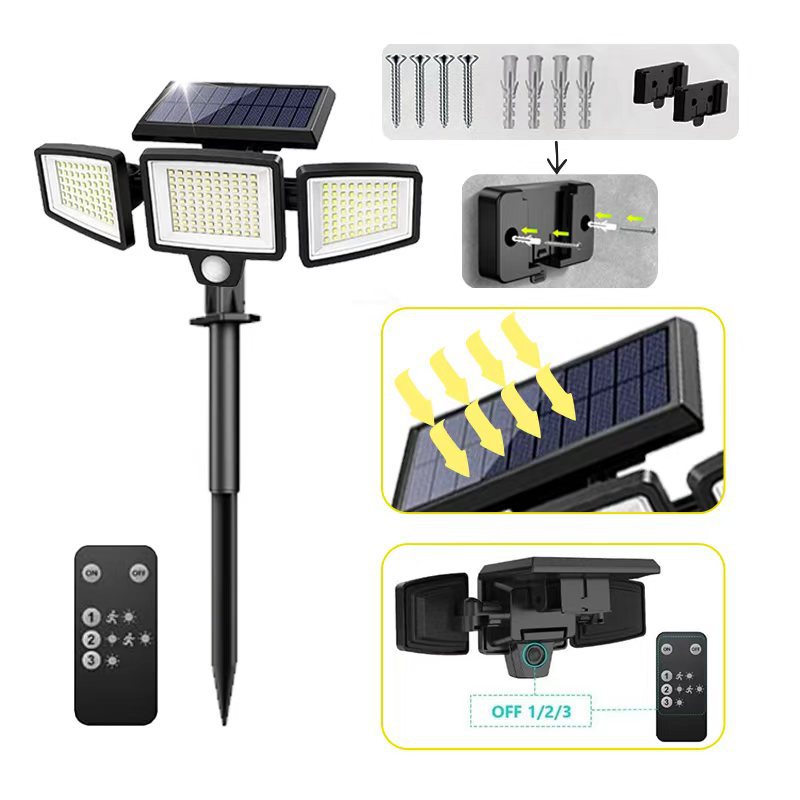 Smart Solar Outdoor Garden Light with Motion Sensor System