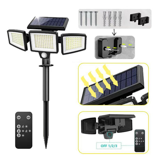 Smart Solar Outdoor Garden Light with Motion Sensor System