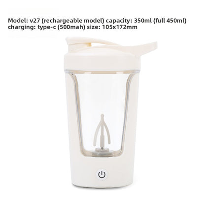 Electric Protein Shaker Cup with Mixing Function Smooth Mix