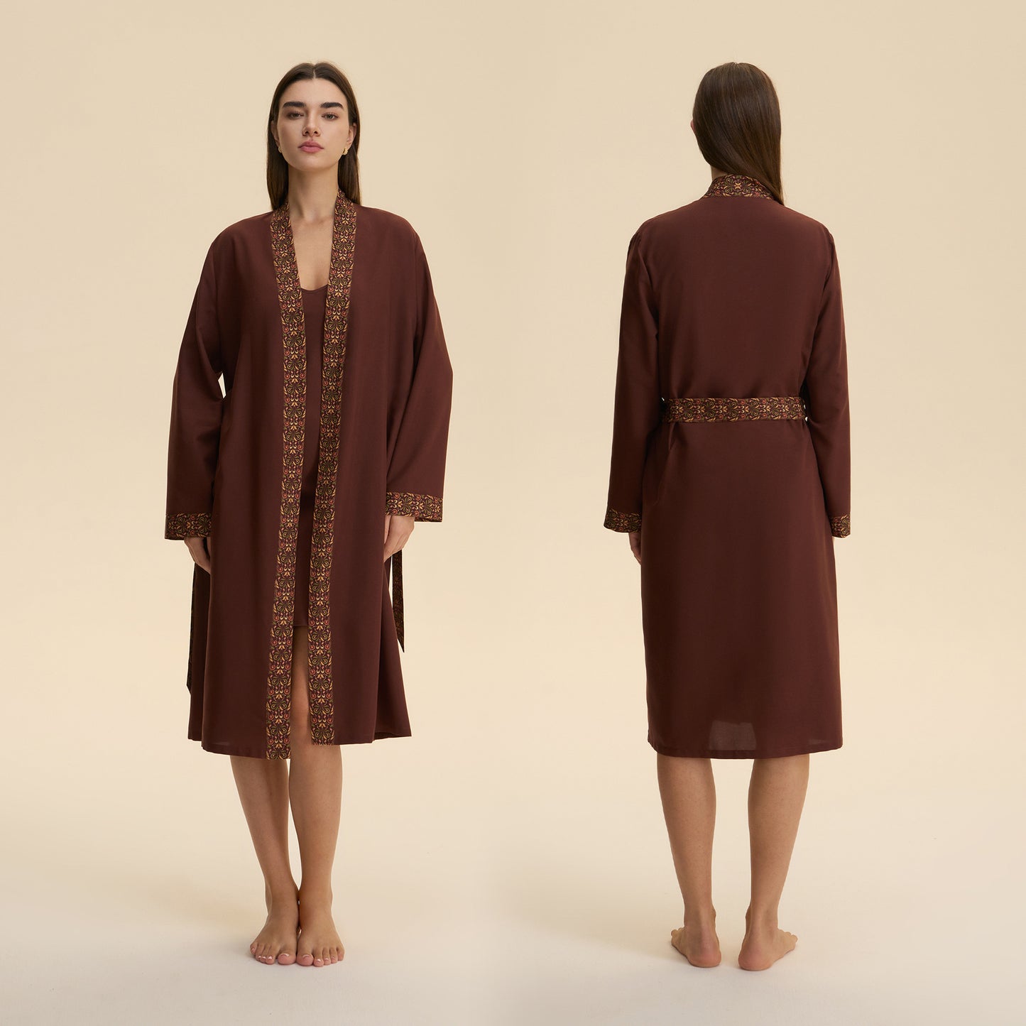 Buy Loose Casual Middle Eastern Style Cotton Nightgown for Couples