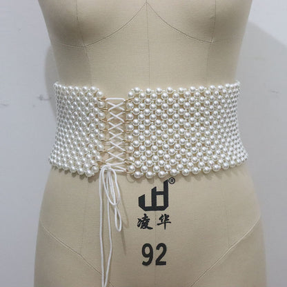 Classic Handmade Beaded Waist Cincher – Commuter Elastic