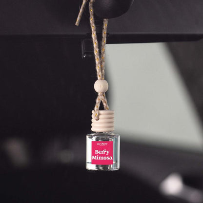Car-mounted perfume glass bottle