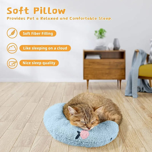 Buy Little Pillow for Cats & Dogs U-Shaped Neck Sleep Support