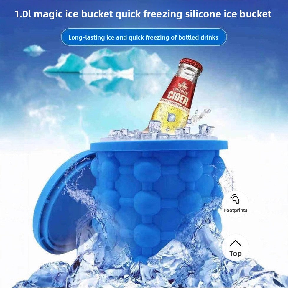Durable Thickened Silicone Ice Cube Mold with Easy Release