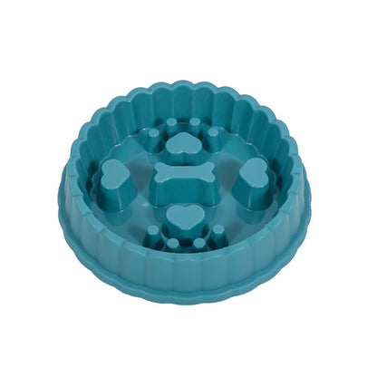 Anti-Choking Slow Feeder Dogs & Cat Bowl – Healthy Eating Dish