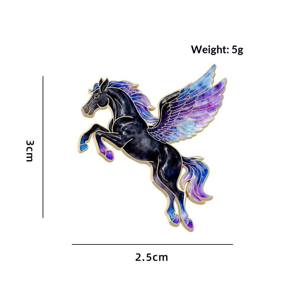 Cute Animal Zodiac Year Gift Brooch Trendy Jewelry Accessory