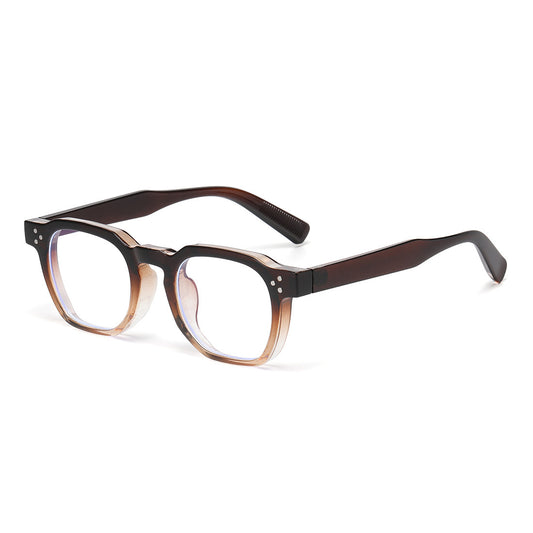 Fashion Round Frame Studded Sunglasses for Eye Protection