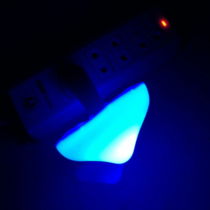 Buy LED Night Light Mushroom Lamp – Wall Socket Warm White Light