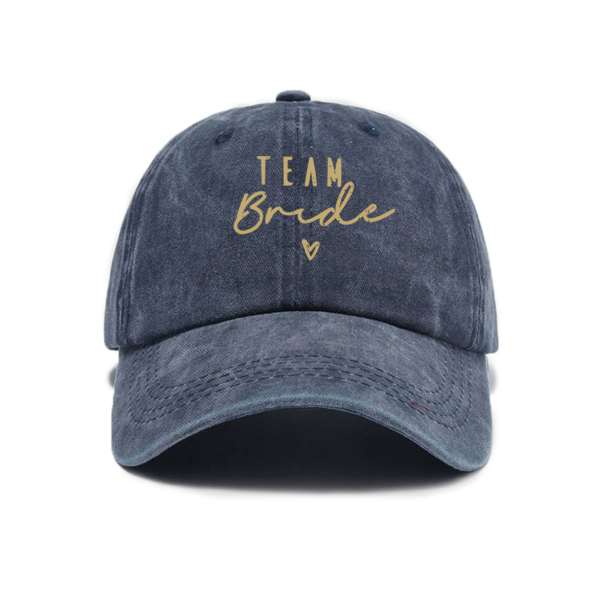 Buy Retro Distressed Baseball Cap – Letter Print Casual Sun Hat