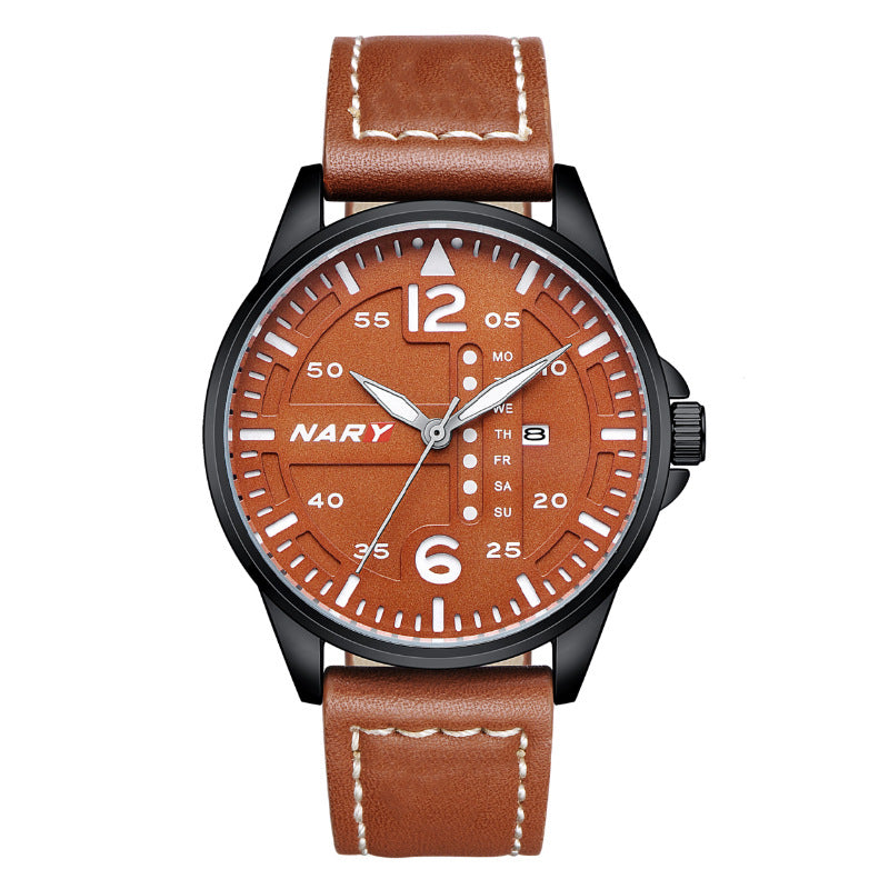 Buy Stylish Quartz Watch with Sophisticated Dial for Men