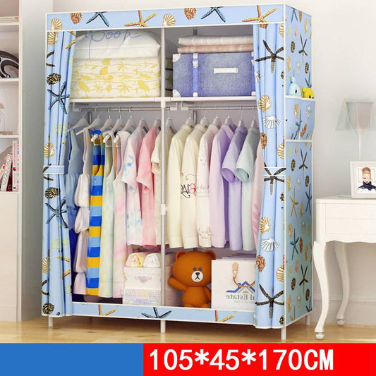 Single Dormitory Dust Closed Wardrobe – Compact Storage