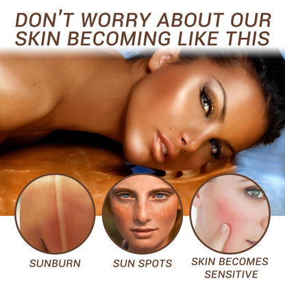 Self-Tanning Sun Cream Tanning Skin Care Moisturizing Firming