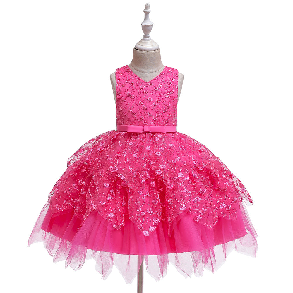 Baby Girls’ Dresses for Kindergarten Middle & Small Children