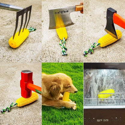 PROKEl Dog Chew Toy – Corn Stick Rope Squeaker for All Breeds
