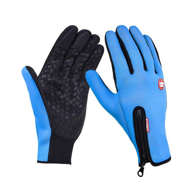 Buy Winter Touch Screen Motorcycle Gloves – Waterproof Fleece
