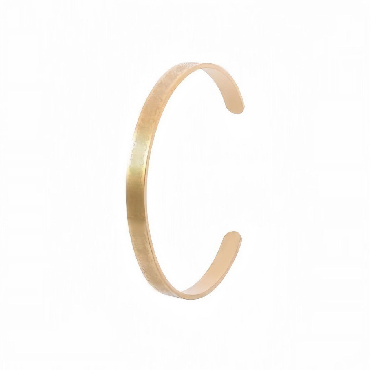 C-Shaped Titanium Steel Bracelet