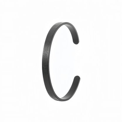 C-Shaped Titanium Steel Bracelet