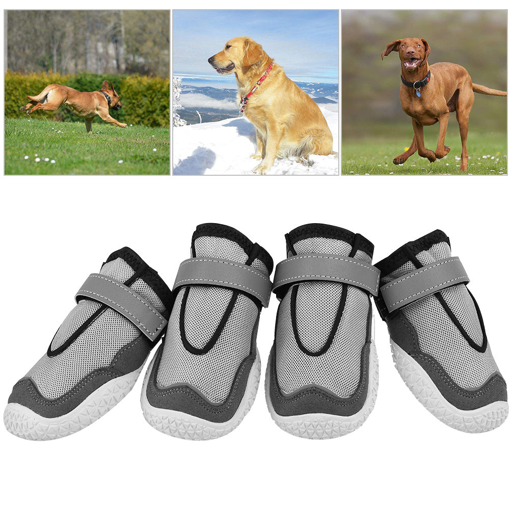 Pet Shoes for Big Dogs – Wear-resistant and Breathable Design
