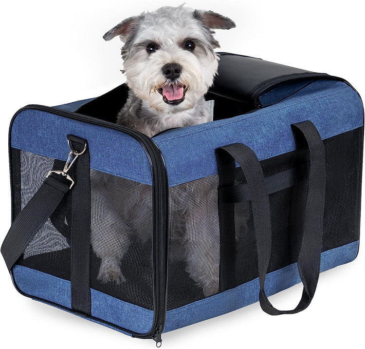 Medium Portable Breathable Dog & Cat Carrier Travel Bag